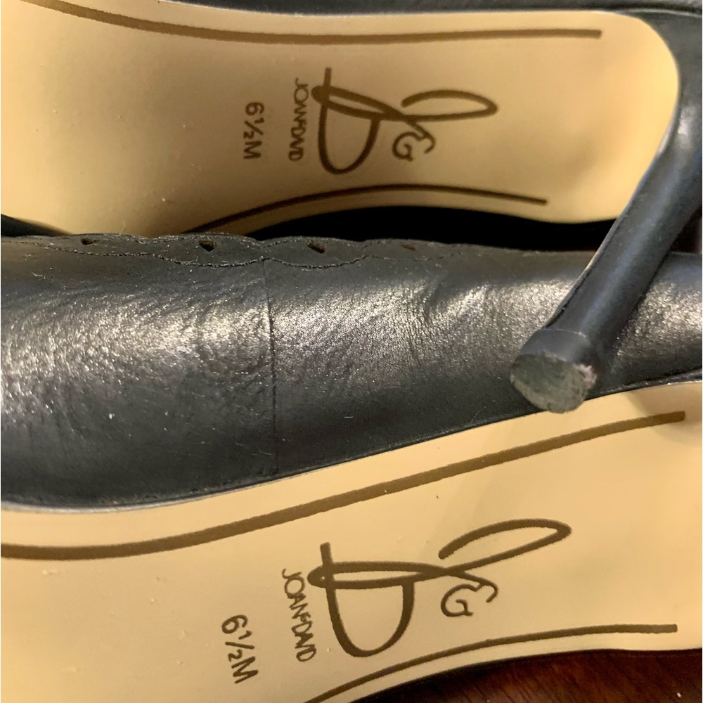 BNIB Joan & David Black Danasella Heels, 6.5 - Picture 8 of 11
